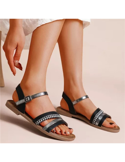 R419- Sandales (T36-T41) (noir)