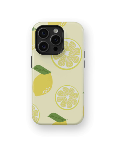Zesty Lemons | Coque de téléphone 3D 2en1 Ultra-résistante