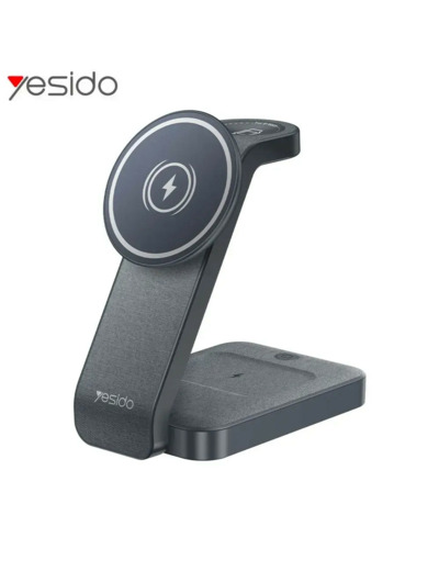 YESIDO Station de charge sans fil 4 en 1