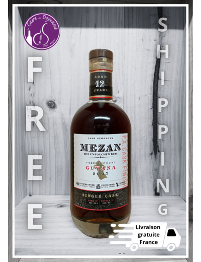 GUYANA 2007 MEZAN 57% SHERRY CASK