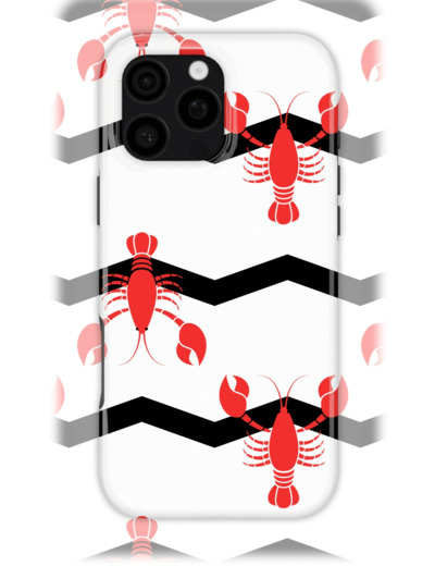 Crayfish March |Coque de téléphone 3D 2en1 Ultra-résistante