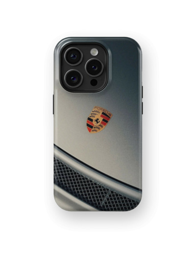 Porsche Badge | Coque de téléphone 3D 2en1 Ultra-résistante