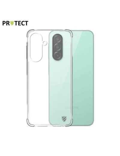 PROTECT Coque Silicone Renforcée Transparente pour Samsung Galaxy A37 / A57 / A27 / A17