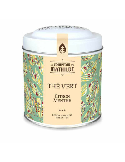 Thé Vert Saveurs Citron Menthe 100G