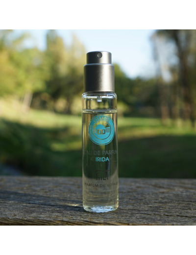 Eau de Parfum IRIDA CYCLADES 11 mL - FiiLiT Parfum du Voyage - Mixte - Spray Rechargeable - Bergamote Papyrus Aromatique Boisé Ambré 11 ml (Lot de 1)