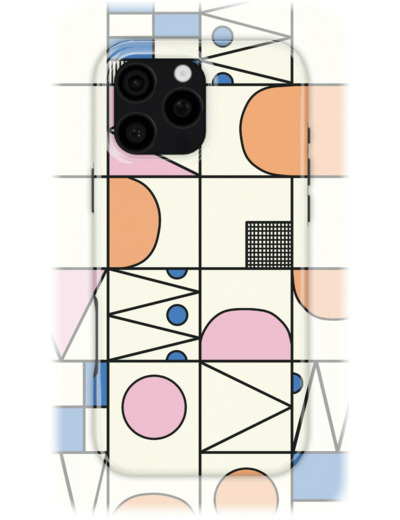 Geometric Collection | - Coque de téléphone 3D 2en1 Ultra-résistante