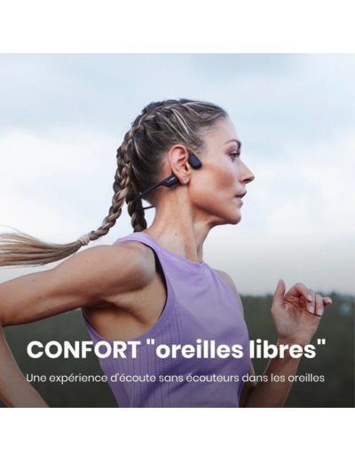 SHOKZ OpenRun Pro - Ecouteurs bluetooth TWS à conduction osseuse