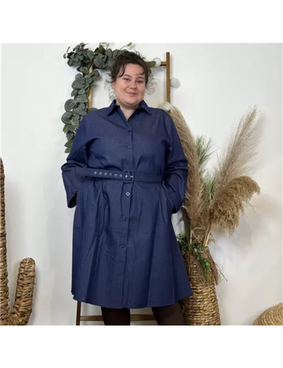 K568- Robe Jean Christy (T44-T52) (marine)