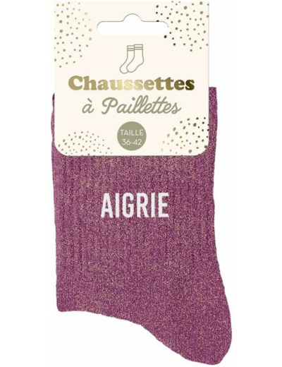 STC Chaussettes paillettes Aigris