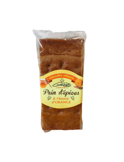 Pain d'épices miel et écorce d'orange