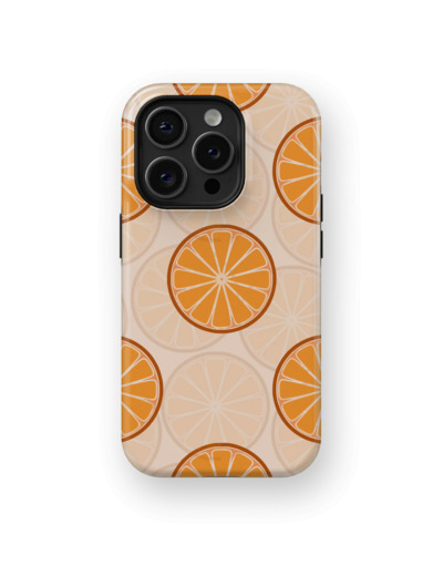 Orange Oasis | Coque de téléphone 3D 2en1 Ultra-résistante