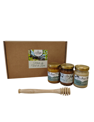 Coffret "Miels du Val de Loire"