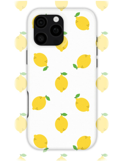 Sunny Lemons | Coque de téléphone 3D 2en1 Ultra-résistante