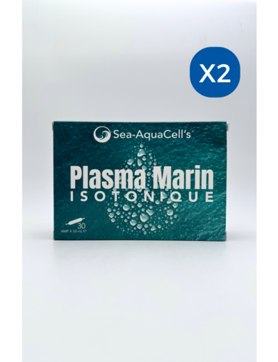Sea-AquaCell's - Plasma Marin Isotonique - 60 ampoules
