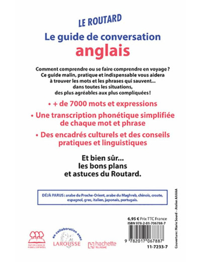 LE ROUTARD GUIDE DE CONVERSATION ANGLAIS