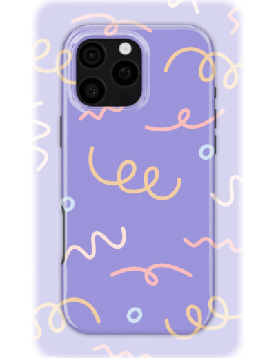 Confetti Party | Coque de téléphone 3D 2en1 Ultra-résistante