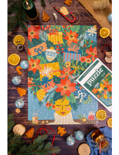 Puzzle Maison Joliette | Esprit de noël