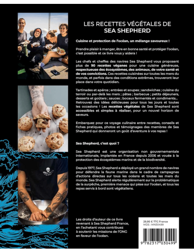 CONTRE-COURANT - CUISINER - PROTEGER - AGIR : LES RECETTES VEGETALES DE SEA SHEPHERD