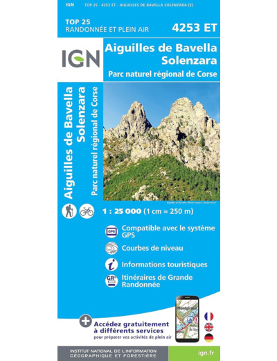 4253ET AIGUILLES DE BAVELLA SOLENZARA - PNR DE CORSE