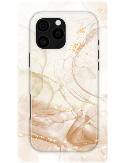 Golden Veil | Coque de téléphone 3D 2en1 Ultra-résistante