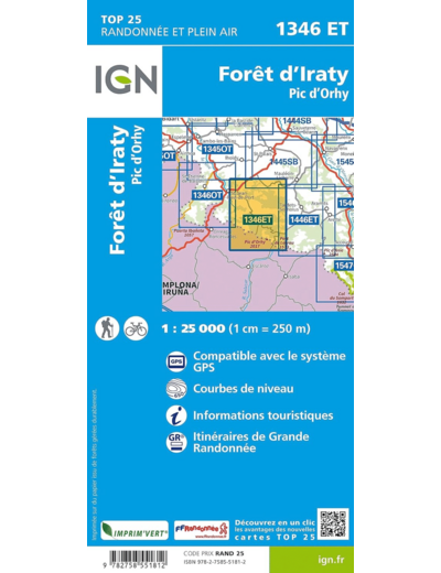 1346ET FORET D'IRATI PIC D'ORHY