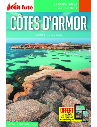 GUIDE COTES D'ARMOR 2022 CARNET PETIT FUTE