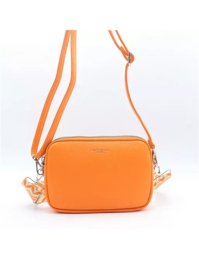 P426- Sac 3 poches Flora&Co (orange)