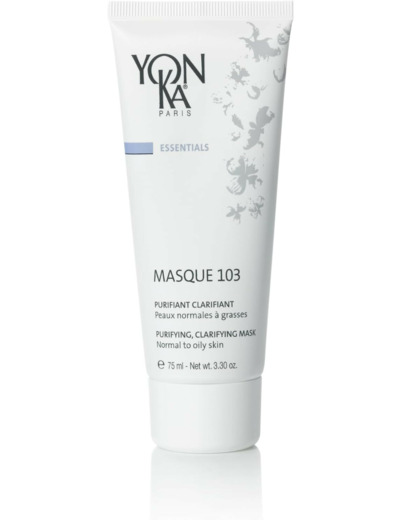 Masque 103 Yonka 75ml - Peaux Normales à Grasses - Purifiant et Resserre les Pores