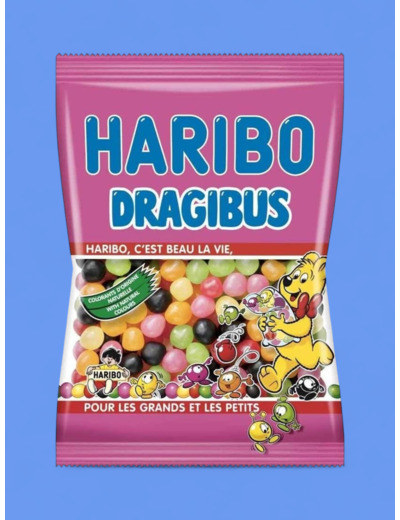 Générique Bonbon Haribo Dragibus