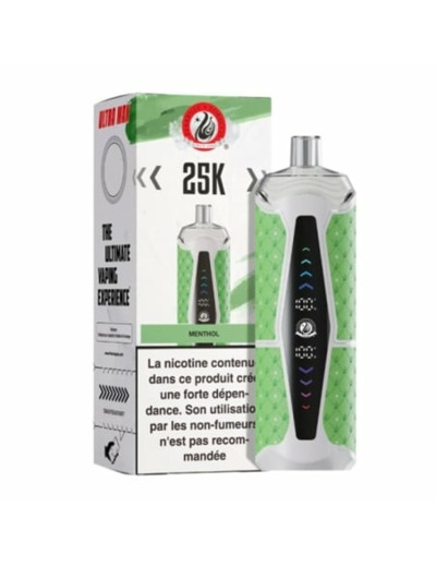 Puff Chicha - Menthol - 25K Starbuzz