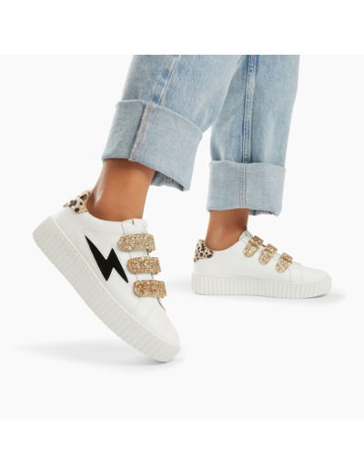 Baskets a scratchs Glitter or - Angela - Vanessa Wu