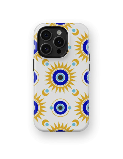 Golden Gaze | Coque de téléphone 3D 2en1 Ultra-résistante