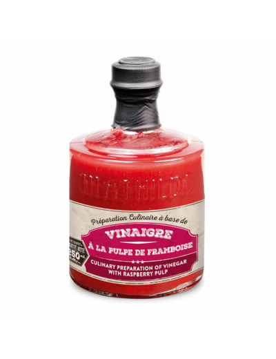 Préparation culinaire à base de Vinaigre à la Pulpe de Framboise