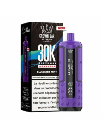 Puff Chicha - Blueberry Mint - 30K Al Fakher