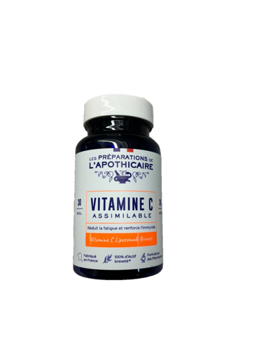 Les Préparations de l'apothicaire - Vitamine C - 30 gélules - 06/2028