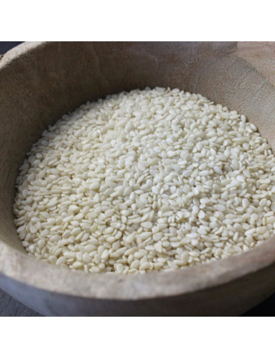 Sésame blanc en grains