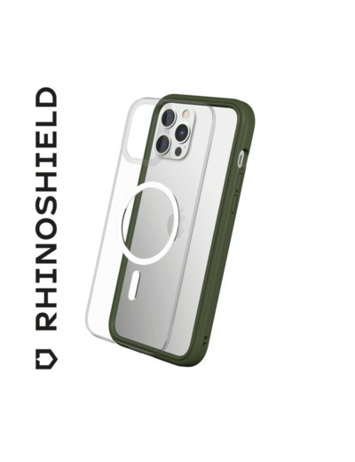 RHINOSHIELD COQUE MODULAIRE MOD NX VERT CAMOUFLAGE COMPATIBLE MAGSAFE POUR APPLE IPHONE 14 PRO MAX