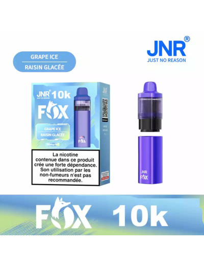 JNR FOX - Puff 10k Grape Ice