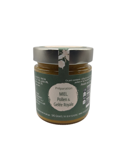 Préparation au Miel, Pollen et Gelée Royale