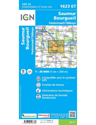 1623ET SAUMUR BOURGUEIL FONTEVRAUD-L'ABBAYE