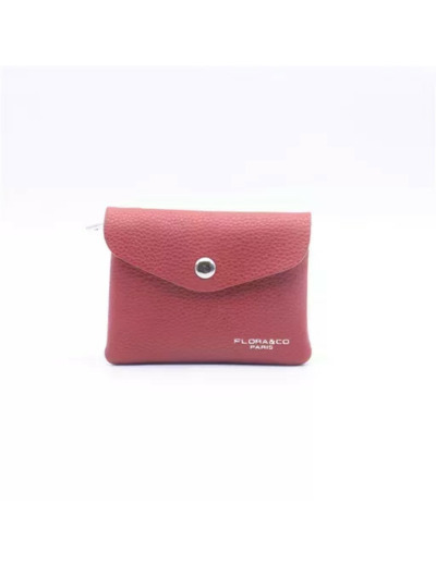 P422- Porte Monnaie / Cartes (rouge)