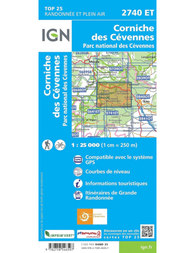 2740ET CORNICHE DES CEVENNES PN DES CEVENNES
