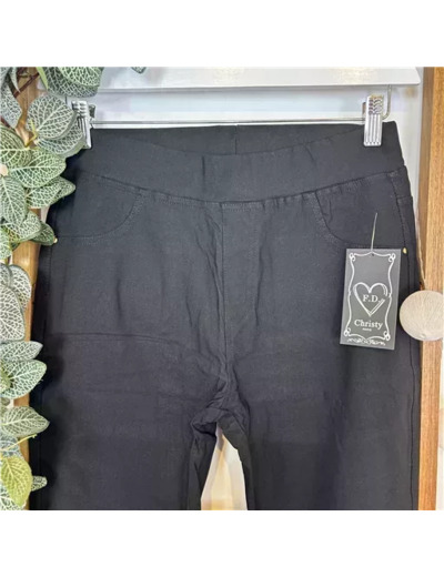 R280- Tregging Molletonné Christy (noir)