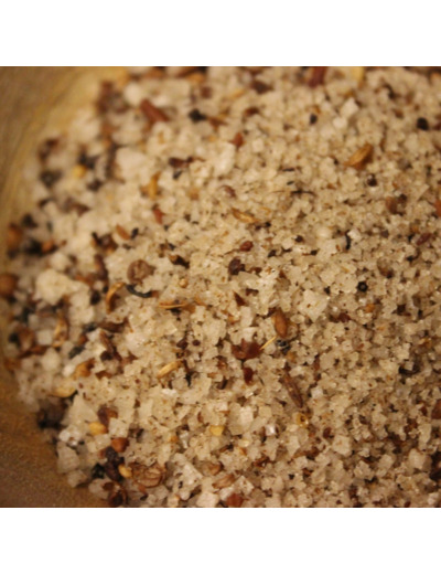 Fleur de sel - Eclats d'épices torrifiées