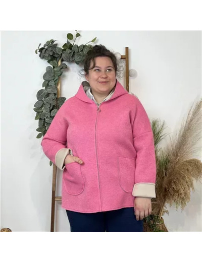 K556- Veste demi-saison (Tu) 🇮🇹 (fuchsia)