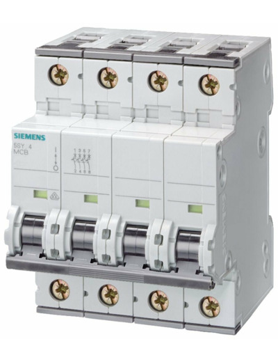 Siemens - Disjoncteur 5SY4432-7 - 10Ka 4P C 32A 4M