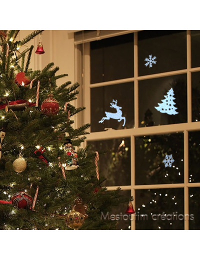 Décor vitre repositionnable