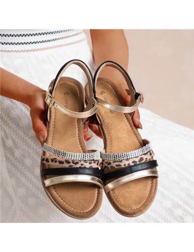 R418- Sandales (T36-T41) (noir)