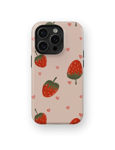 Berry Sweet Love | Coque de téléphone 3D 2en1 Ultra-résistante