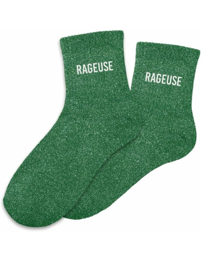Chaussettes paillettes rageuse